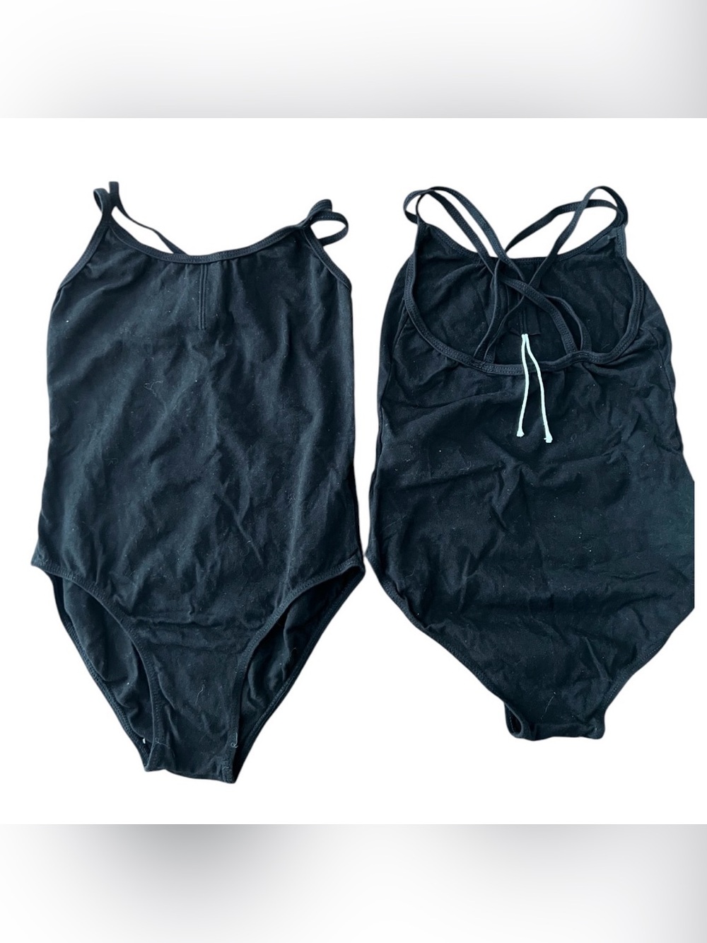 Kids Classic Black Dance Leo Size 6x